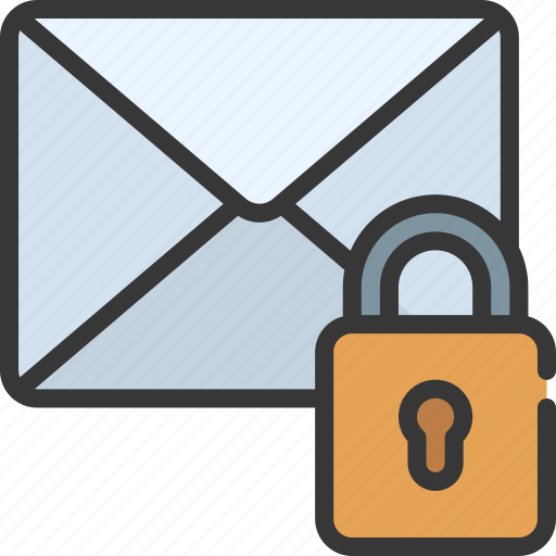 Locked, email, mail, lock, secure, security icon - Download on Iconfinder