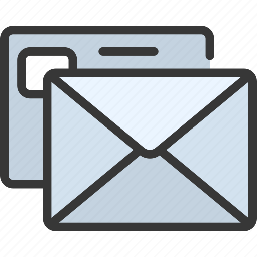 Mail, email, stamp, frontandback icon - Download on Iconfinder