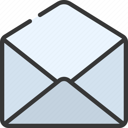 Open, envelope, mail, opened, empty icon - Download on Iconfinder