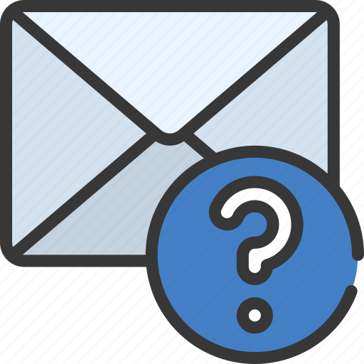 Question, email, mail, ask, asked icon - Download on Iconfinder