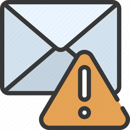 Warning, email, mail, error icon - Download on Iconfinder