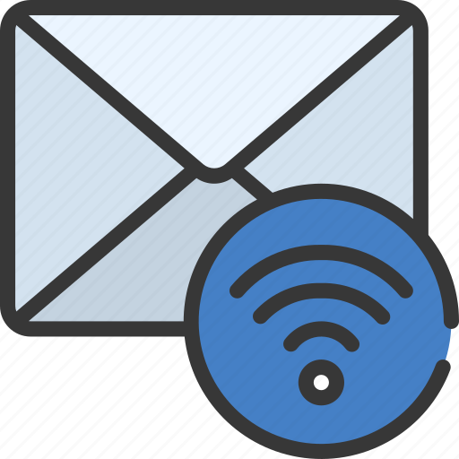 Wifi, email, mail, wireless, internet icon - Download on Iconfinder