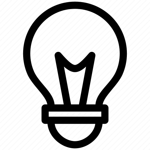 Light, bulb, shiny, electricity, lamp icon - Download on Iconfinder