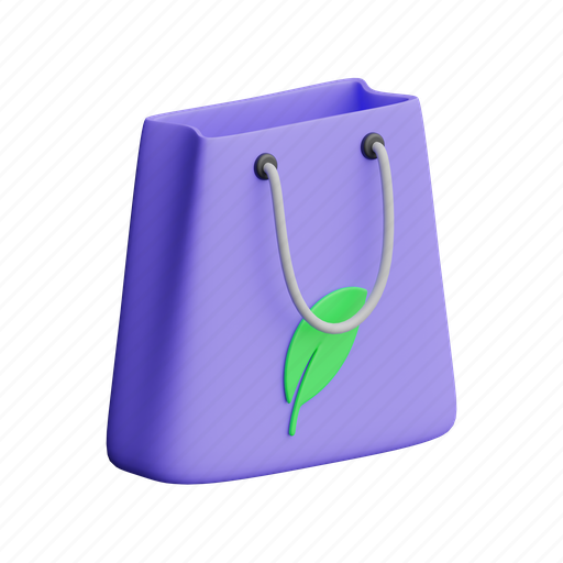 Eco bag, shopping bag, shop, shipping, bag, buy, store 3D illustration - Download on Iconfinder