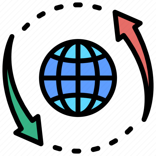 Globalization, global, worldwide, international, geography, global marketing icon - Download on Iconfinder