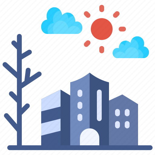 City, emission, drought, ecology, environment, industry, building icon - Download on Iconfinder