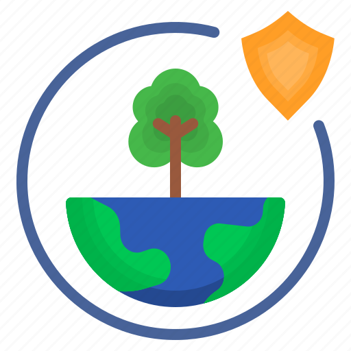 Protect, ecological, ozone layer, global warming, greenhouse effect, ecology and environment icon - Download on Iconfinder