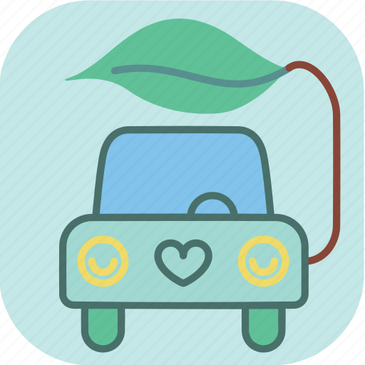 Car, electric, environment, leaf, ecology, energy, green icon - Download on Iconfinder
