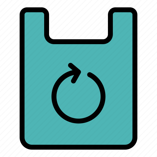 Plastic, bag, recycle, bin, garbage, container, trash icon - Download on Iconfinder