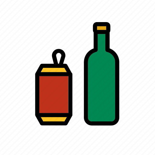 Bottle, can, environment, environmentalism, green issues, recycle, recycling icon - Download on Iconfinder