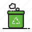 trash, eco, ecology, environmental, recycling, dump, bin 