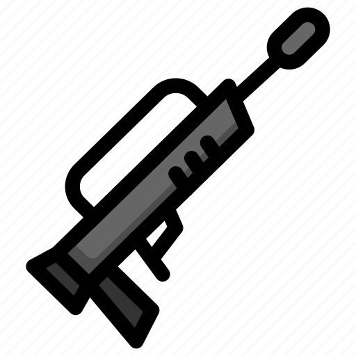 Assault rifle, fortnite, gun, pubg icon - Download on Iconfinder