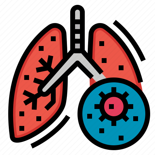 Bacteria, disease, epidemic, lungs, virus icon - Download on Iconfinder