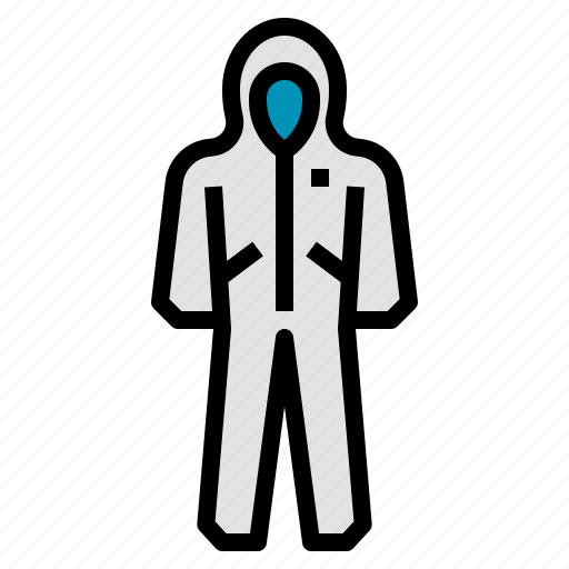 Chemical, equipment, protective, safety, suit icon - Download on Iconfinder