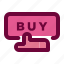 buy, hand, purchase, tap 