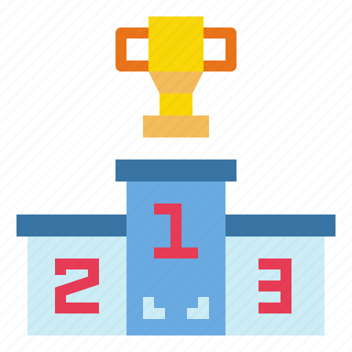 Award, champion, podium, success icon - Download on Iconfinder