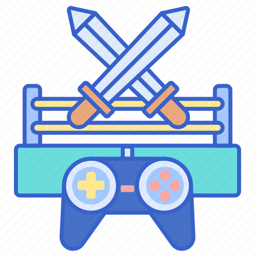 Arena, console, game, sword icon - Download on Iconfinder