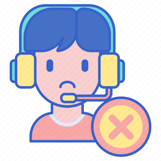 Disqualified, gamer, no, sad icon - Download on Iconfinder