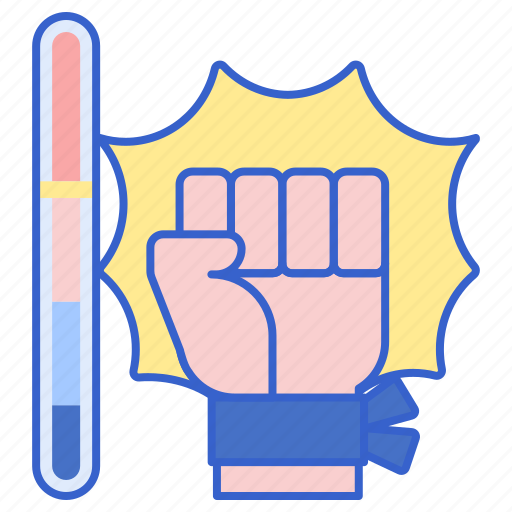 Fist, gamer, overpowered, pro icon - Download on Iconfinder