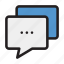 chat, bubble chat, message, conversation, talk, communication, discussion, speech, comment 