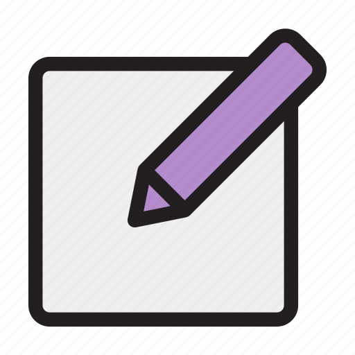 Edit, write, pencil, writing, document, file, pen icon - Download on Iconfinder