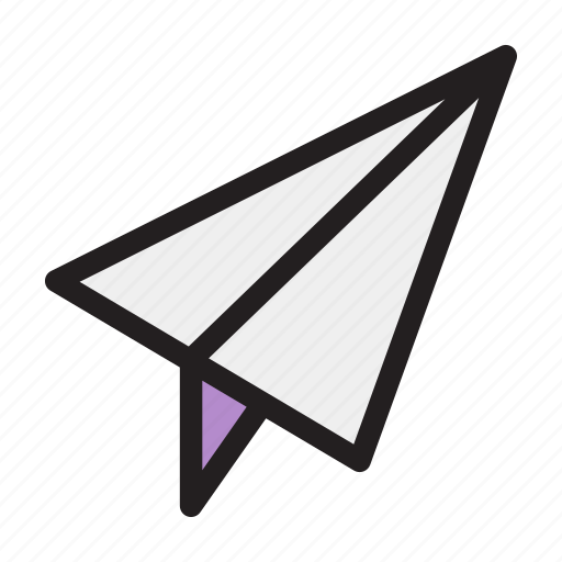 Paperplane, paper, plane, send, mail, flight, message icon - Download on Iconfinder