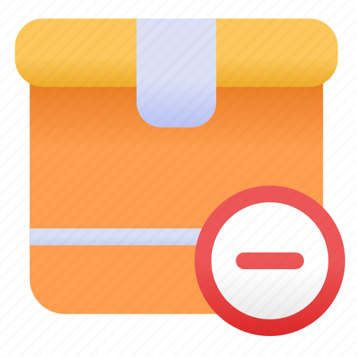 Delete, delivery, shipping, remove, box, package, transport icon - Download on Iconfinder