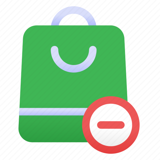 Delete, bag, remove, shopping, shop, cart, ecommerce icon - Download on Iconfinder