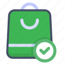 approved, bag, shopping, shop, cart, ecommerce, online 