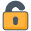 unlocked, unlock, security, protection, shield, secure, lock 
