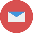 envelope, letter, mail, office, red