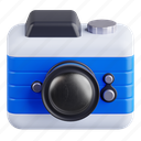 camera, 3d icon, 3d illustration, 3d render, essential interface, photography, capture 