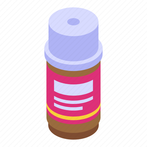Cosmetic, essential, oils, isometric icon - Download on Iconfinder