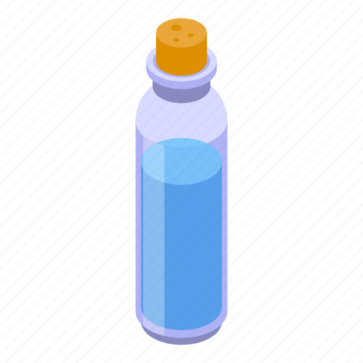 Perfume, essential, oils, isometric icon - Download on Iconfinder