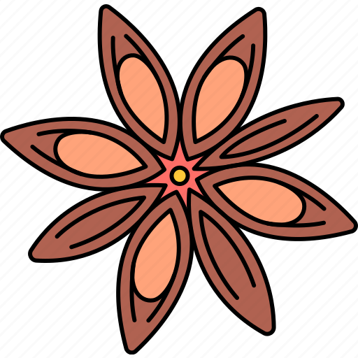 Anise, cuisine, flavor, flower, spice, star icon - Download on Iconfinder