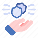 hand, world, shield, protection, secure, safe