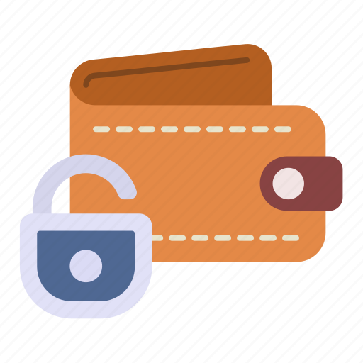 Business, financial, money, purse, security, unlock, wallet icon - Download on Iconfinder