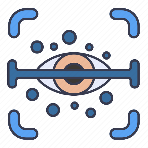Eye, iris, scan, scanner, security, vision, visual icon - Download on Iconfinder