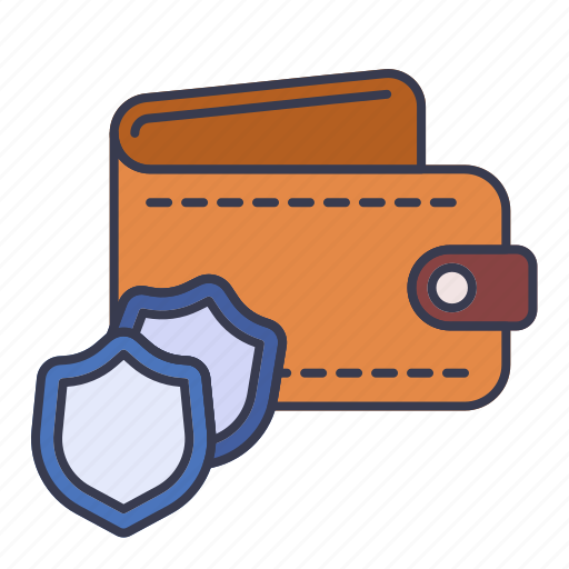 Money, protection, security, shield, wallet icon - Download on Iconfinder