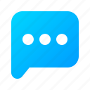 chat, message, bubble, box, comment, conversation