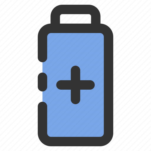 Battery, energy, essential, power, safe icon - Download on Iconfinder