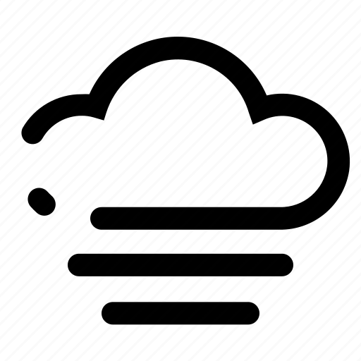 Cloud, rain, user interface, weather, wind icon - Download on Iconfinder