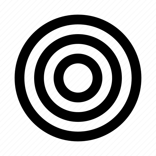 Bullseye, ui, app, essential, target icon - Download on Iconfinder