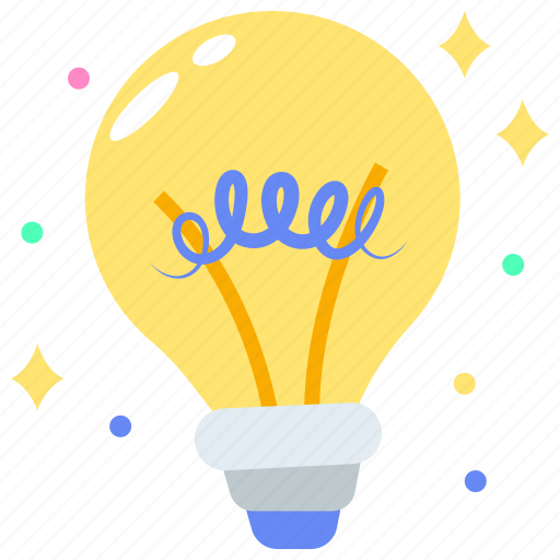 Idea, light, bulb, lamp, creative, thinking sticker - Download on Iconfinder