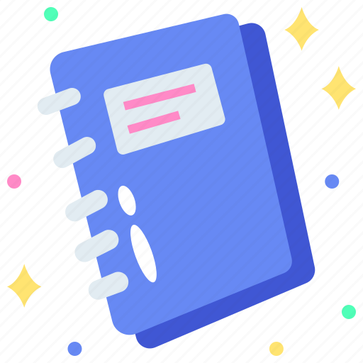 Notebook, note, notepad, book sticker - Download on Iconfinder
