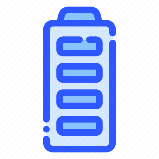 Battery, power, capacity, energy, indicator icon - Download on Iconfinder