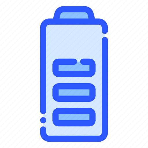 Battery, power, indicator, capacity, energy icon - Download on Iconfinder