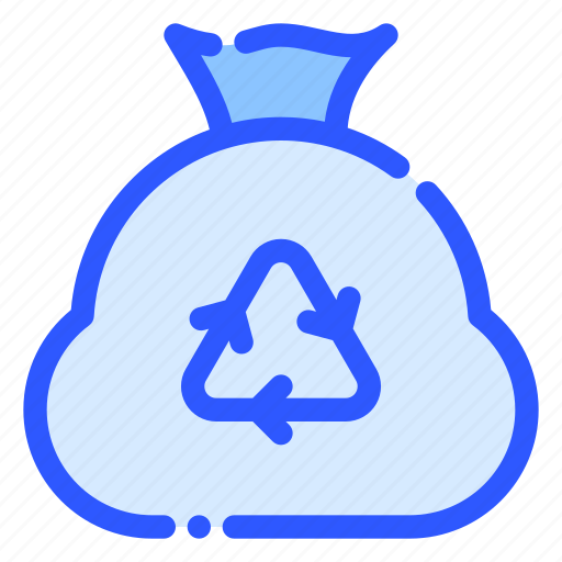 Recycling, bag, garbage, trash, rubbish icon - Download on Iconfinder