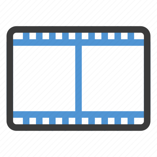 Filmstrip, film, reel, frame, cinema icon - Download on Iconfinder