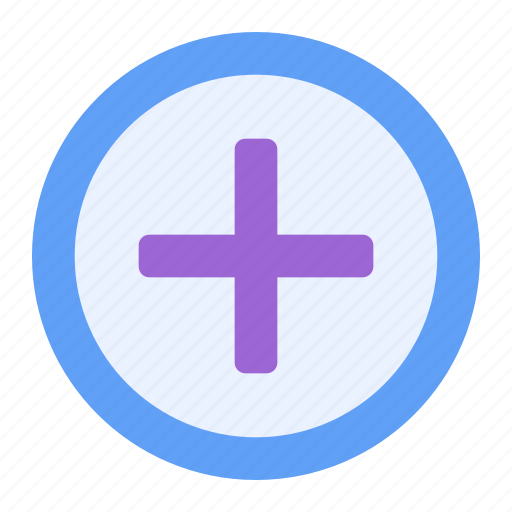 Add, plus, positive, button, circle icon - Download on Iconfinder